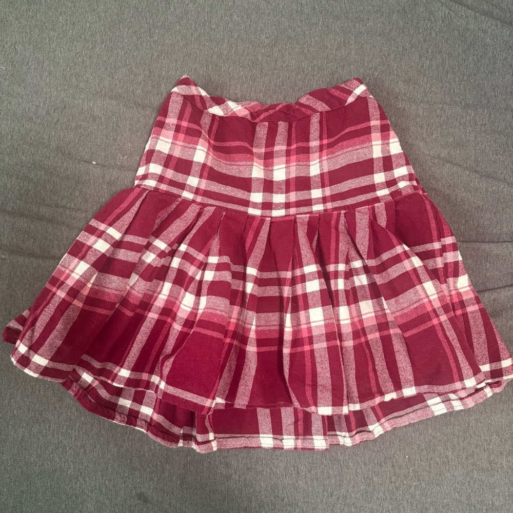 Girl’s Harry Potter Plaid Red Skirt